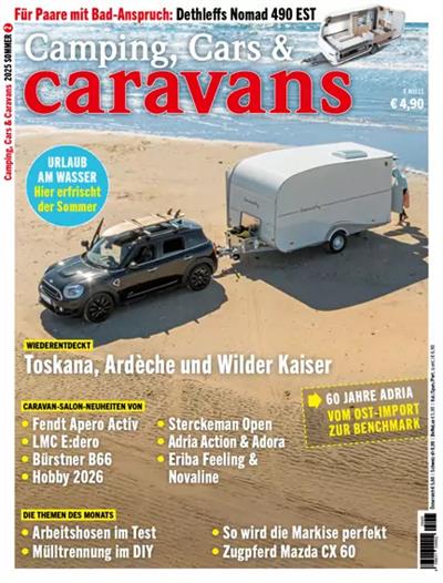 Camping Cars + Caravans Ausgabe 2025005