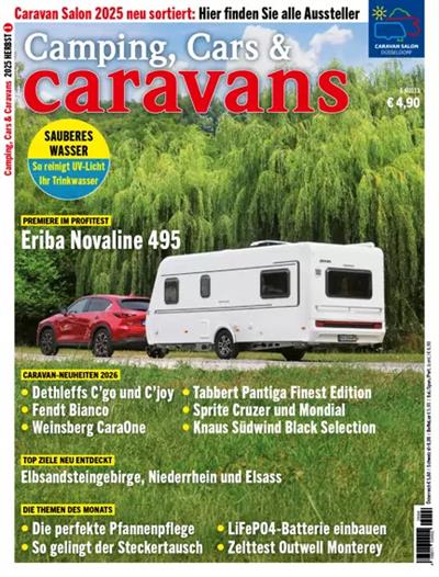 Camping Cars + Caravans Ausgabe 2025006