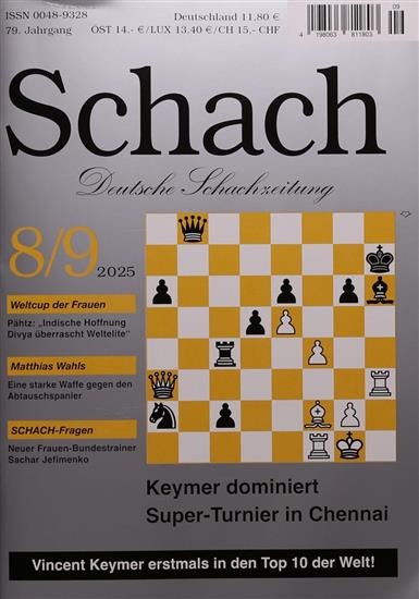 Schach Ausgabe 2025009