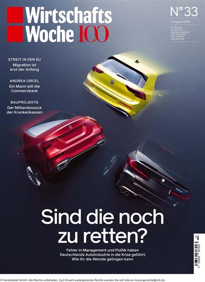 Wirtschaftswoche Ausgabe 2026033