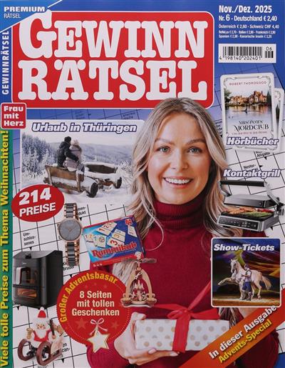 Gewinnrätsel Ausgabe 2025006