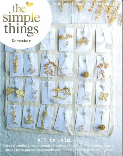 Simple Things (UK) Ausgabe 2025011