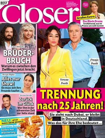 Closer Ausgabe 2025039