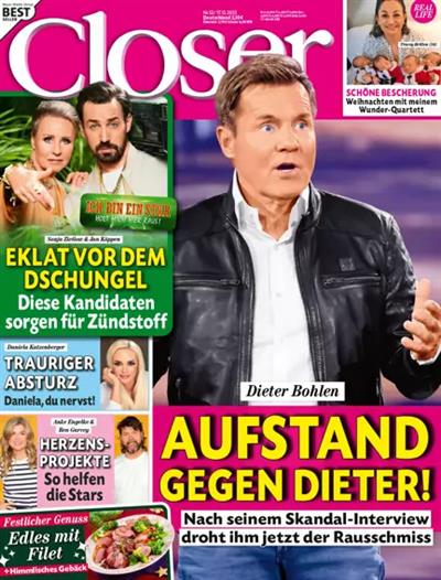 Closer Ausgabe 2025052