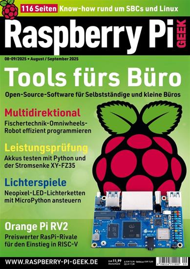 Raspberry Pi Geek Ausgabe 2025009
