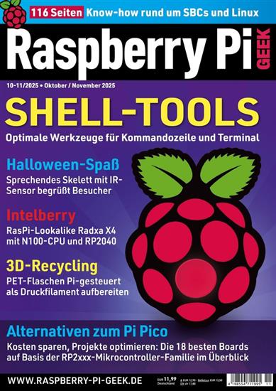 Raspberry Pi Geek Ausgabe 2025011