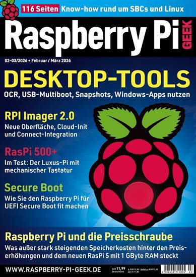 Raspberry Pi Geek Ausgabe 2026003