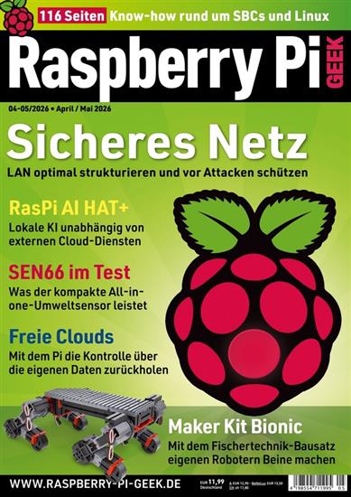 Raspberry Pi Geek Ausgabe 2026005