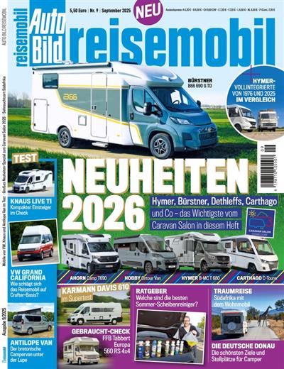 Auto Bild Reisemobil Ausgabe 2025009