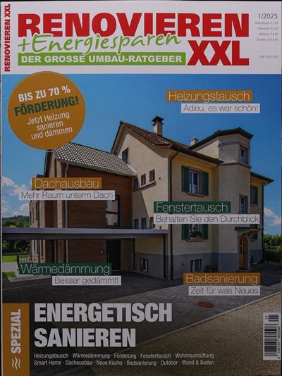 Renovieren & Energiesparen XXL Ausgabe 2025001