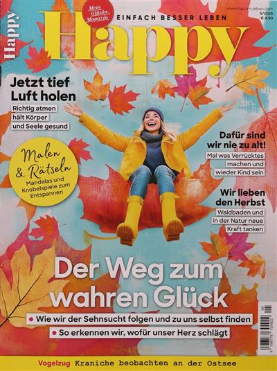 Happy Frau im Leben Ausgabe 2025005