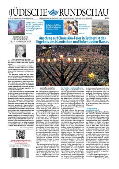 Jüdische Rundschau Ausgabe 2026001