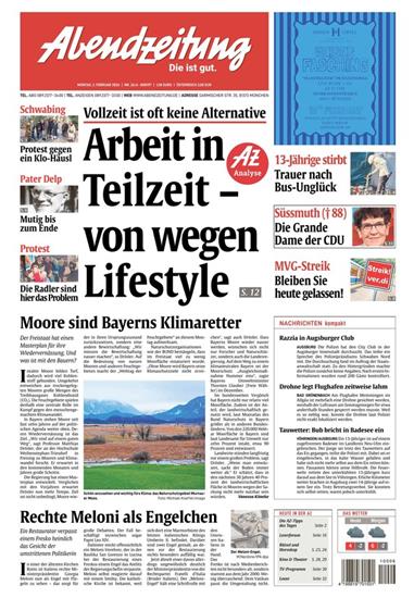 Abendzeitung AZ Ausgabe 2026006
