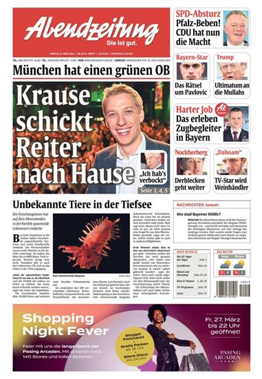 Abendzeitung AZ Ausgabe 2026013
