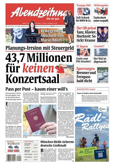Abendzeitung AZ Ausgabe 2026019