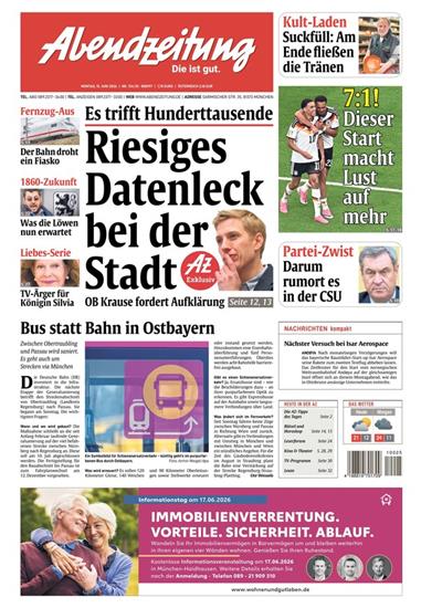 Abendzeitung AZ Ausgabe 2026025