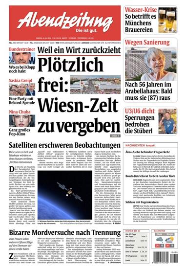 Abendzeitung AZ Ausgabe 2026028