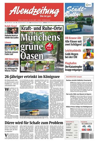 Abendzeitung AZ Ausgabe 2026034
