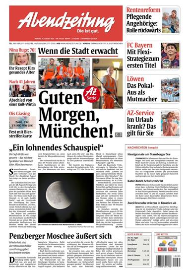Abendzeitung AZ Ausgabe 2026035