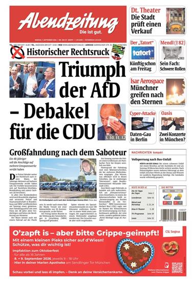 Abendzeitung AZ Ausgabe 2026037