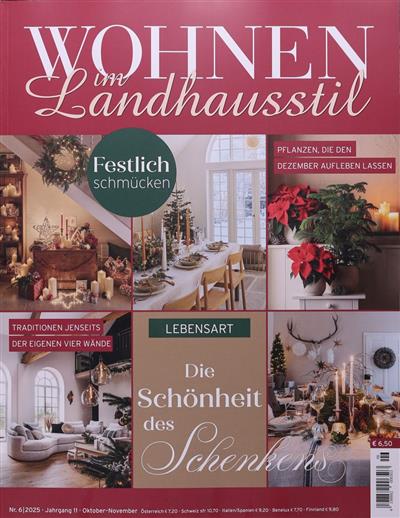 Wohnen im Landhausstil Ausgabe 2025006