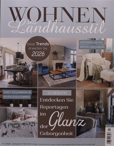 Wohnen im Landhausstil Ausgabe 2026001