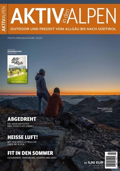 Aktiv in den Alpen Ausgabe 2026001