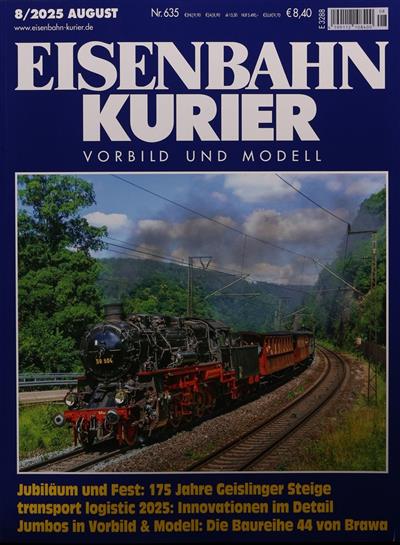 Eisenbahn Kurier Ausgabe 2025008
