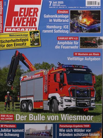 Feuerwehr Magazin Ausgabe 2025007