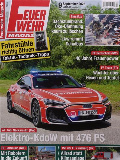 Feuerwehr Magazin Ausgabe 2025009