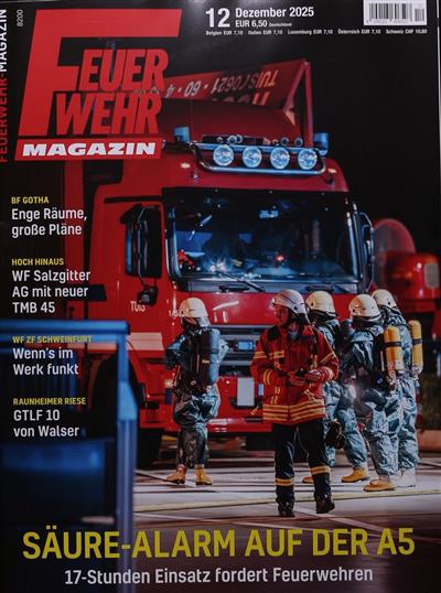Feuerwehr Magazin Ausgabe 2025012