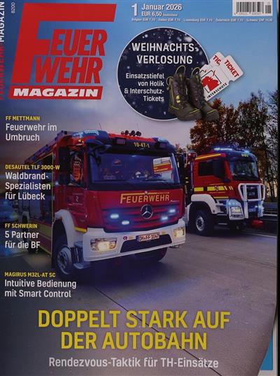 Feuerwehr Magazin Ausgabe 2026001