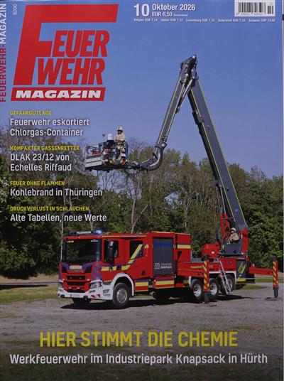 Feuerwehr Magazin Ausgabe 2026010