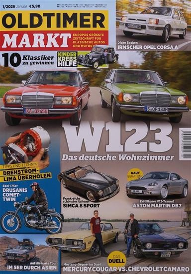 Oldtimer Markt Ausgabe 2026001