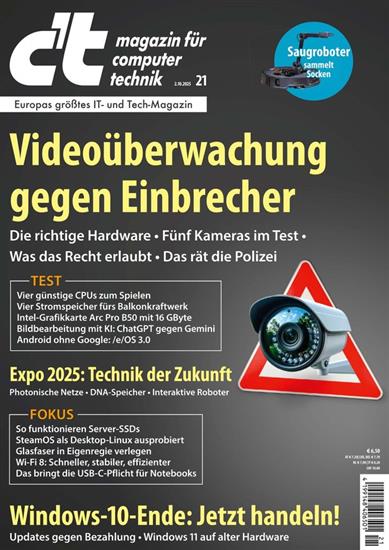 ct Magazin Ausgabe 2025021