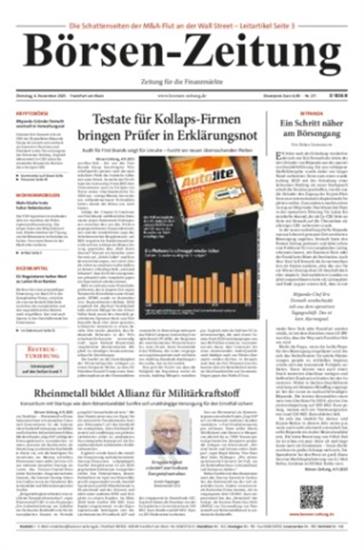 Börsen-Zeitung Ausgabe 2025045
