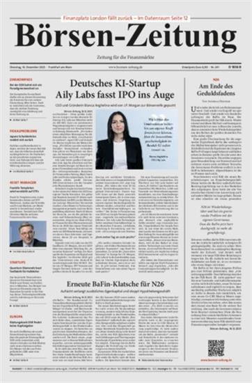 Börsen-Zeitung Ausgabe 2025051