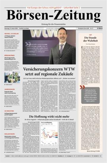 Börsen-Zeitung Ausgabe 2026005