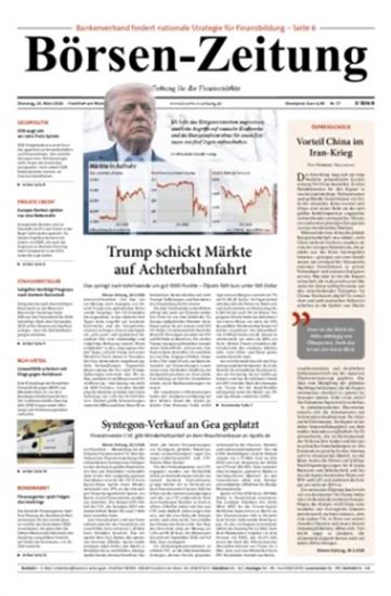 Börsen-Zeitung Ausgabe 2026013