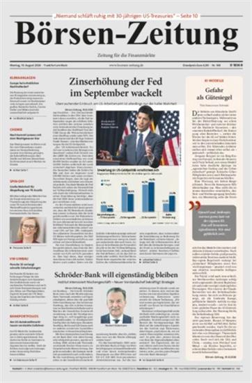 Börsen-Zeitung Ausgabe 2026033