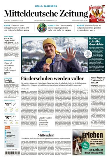 Mitteldeutsche Zeitung Ausgabe 2026009