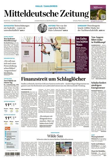 Mitteldeutsche Zeitung Ausgabe 2026012