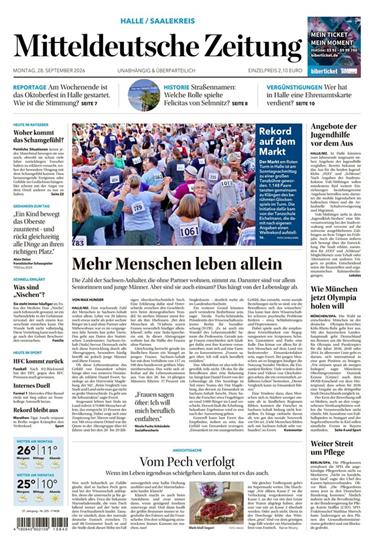 Mitteldeutsche Zeitung Ausgabe 2026040