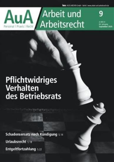 Arbeit & Arbeitsrecht Ausgabe 2025009