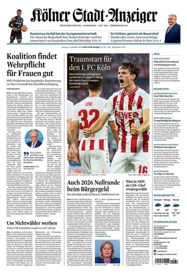 Kölner Stadtanzeiger Ausgabe 2025036