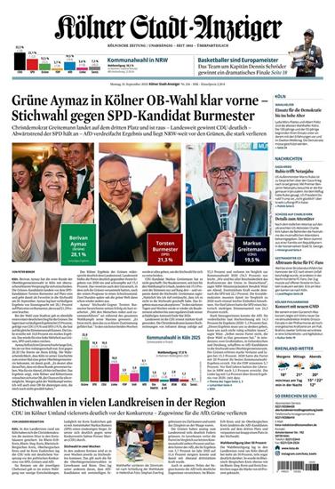 Kölner Stadtanzeiger Ausgabe 2025038