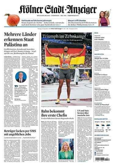 Kölner Stadtanzeiger Ausgabe 2025039