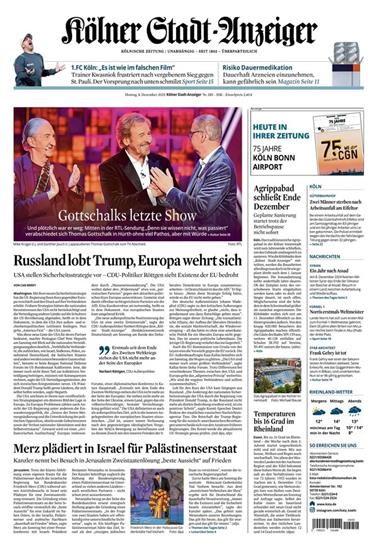 Kölner Stadtanzeiger Ausgabe 2025050