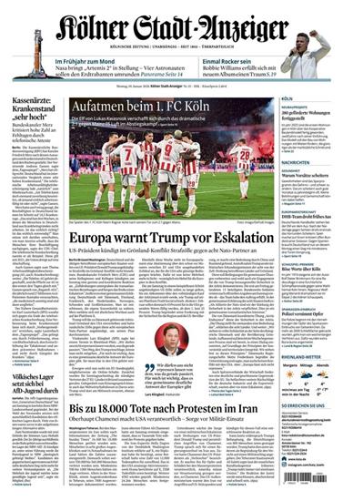 Kölner Stadtanzeiger Ausgabe 2026004