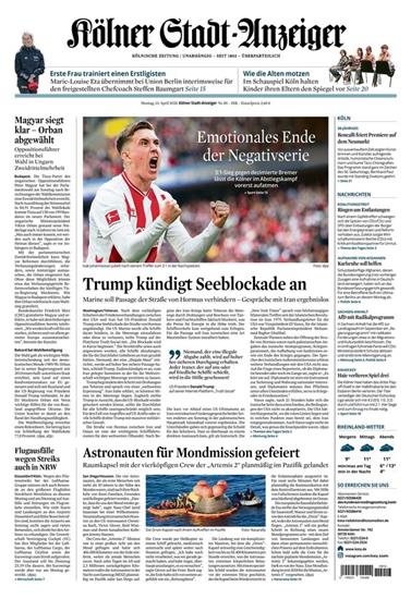 Kölner Stadtanzeiger Ausgabe 2026016